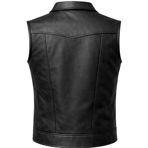 Chaleco de Motocicleta para Hombre, Negro, 100% Poliéster, Premium, Ecológico, Invernal, Sin Mangas, con Cierre de Cremallera, Logotipo Frontal, Calefactable - Product Image 2