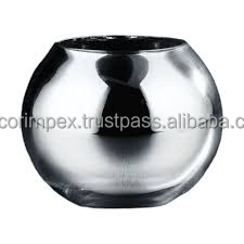 Jarrón de mesa escultural de plata hecho a mano moderno Metal línea delgada aluminio fundido hecho a mano - Product Image 5