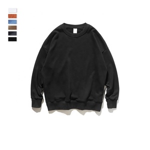 Homme Genser Svitcemizo Men's Print High Street Streetwear Pure Color Fleece Sweatshirts Custom Logo - Product Image 1