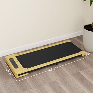 Tapis Roulant Sottoscrivania da 2.5HP con Telecomando, Display LED e Ruote di Trasporto per Casa o Ufficio - Walking Pad - Product Image 3