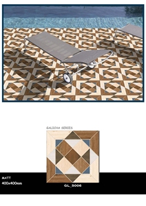 Las Mejores Baldosas de Piso Esmaltadas de Alto Brillo de 400 x 400 mm para Interiores y Exteriores, Garajes, Diseño Moderno, Fáciles de Limpiar, Exportadas a Todo el Mundo - Product Image 2