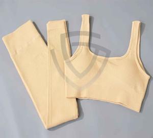 Conjunto de Leggings de Yoga para Mujer, Diseño Personalizado, Venta al por Mayor, Conjunto de Bra y Leggings de Yoga para Entrenamiento - Product Image 6