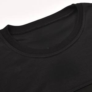 Camiseta Exterior de Punto de Alta Calidad, Color Negro, Manga Larga, Cuello Redondo, Acolchada para Snowboard, con Talla Personalizada - Product Image 4