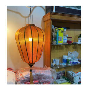 โคมไฟไหมเวียดนามแบบดั้งเดิม โฮอิอัน งานฝีมือส่งออก ของตกแต่งบ้าน - Product Image 5