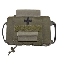 Trousse médicale de premiers secours polyvalente pour activités de plein air, avec système de tirage rapide pour survie d'urgence, camping et chasse