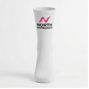Chaussettes de sport blanches North Approach en coton respirant pour adultes, saison estivale - Product Image 1