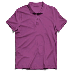Polo pour homme à manches courtes, tricoté, motif uni, coupe classique, logo personnalisé imprimé sur le devant, respirant, design boutonné, 220 grammes - Product Image 1