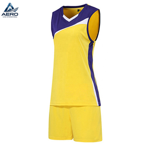 Professional Sublimation <b>Volleyball</b> Uniform with Custom Design 100% Polyester Quick Dry <b>Volleyball</b> Jersey & Short <b>Set</b> - Product Image 2