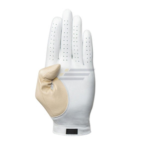 PU Leather Golf <b>Gloves</b> Unisex Breathable UV Protection Hand <b>Grips</b> Anti Slip Sweat Resistant Professional Golf Practice Sports - Product Image 5