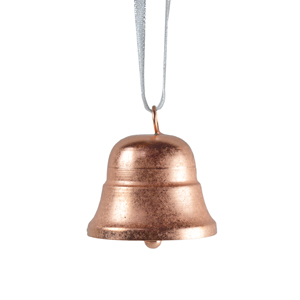 Campana Navideña Colgante de Cobre Brillante, Ideal para Decoración de Fiestas de Navidad y Año Nuevo, Diseño de Campana Colgante de Metal Sólido - Product Image 2