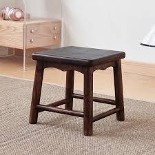Solid Wood Low <b>Stool</b> Multipurpose Shoe Bench <b>Small</b> Coffee Table Kids Seating for Living Room Balcony Garden Outdoor - Product Image 4