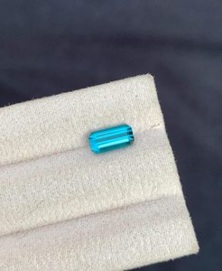 Turmalina Azul Neón de Origen Afgano, Color Brillante Natural, Piedra de Joyería Facetada Suelta, Gema para Anillo - Product Image 5