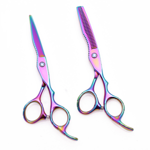 Ciseaux de barbier professionnels de style japonais en acier inoxydable, ciseaux de coupe de cheveux de précision, outil de coiffeur de salon, 6 pouces, durables - Product Image 4