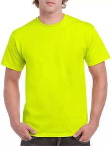 T-shirt Homme de Marque de Luxe Coupe Droite en Jersey de Coton de Haute Qualité Respirant Coupe Ample Épaules Légèrement Tombantes Teint Uni - Product Image 3