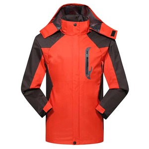 Chaqueta de Esquí y Snowboard para Hombre y Mujer, Color Verde, Morado, Rosa, Azul, Naranja, con Capucha, para Senderismo, Impermeable, Acolchada Sintética - Product Image 1