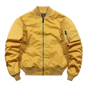 Chaqueta Bomber de satén de alta calidad al por mayor para hombre, nuevo diseño personalizado, bordado, franelas transpirables, Letterman, a prueba de viento, Invierno - Product Image 6