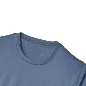 T-shirts classiques pour hommes 100% coton, col rond, coupe ample, écologiques, respirants, confort premium, fabricant OEM ODM, export - Product Image 2