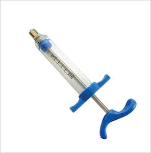 Seringue vétérinaire réutilisable en TPX de 20 ml, seringue manuelle en plastique avec embout Luer Lock - Product Image 4