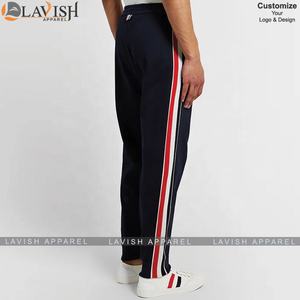 Men's Slim Fit High Waist Sweatpants Casual Lightweight French Terry Cotton <b>Fleece</b> Track Pants Stacked Sports <b>Trouser</b> - Product Image 4