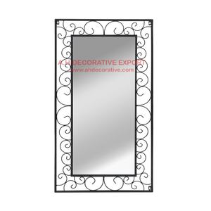 Miroir de décoration murale fantaisie pour salon maison miroir de maquillage mural suspendu miroir de beauté salon miroir de luxe décoratif mural - Product Image 1