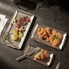 จานเสิร์ฟสเต็กโลหะสำหรับโรงแรม ร้านอาหาร และรับประทานที่บ้าน - Product Image 2