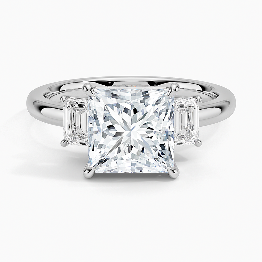 White Gold Plated