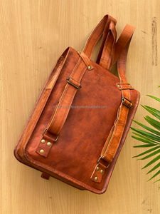 Sac à dos en cuir marron pour femmes, 2 en 1, personnalisé, avec Logo, promotion - Product Image 5