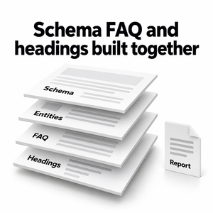 Optimisation des contenus pour les moteurs de recherche (AEO) : Markup de schéma pour sites web de petites entreprises jusqu'à 15 pages, FAQ et structure d'entreprise, compatible IA - Product Image 4