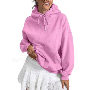 Hoodies confortables et extensibles pour femmes, style streetwear contemporain, pour un mode de vie urbain et un usage quotidien décontracté. - Product Image 3