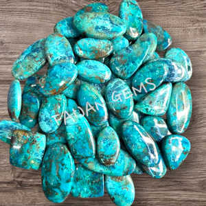 Cabujón de Shattuckita Natural de Alta Calidad, Piedra Semipreciosa Suelta para Joyería, Gema con Diseño Único, FAIJAN GEMS - Product Image 3