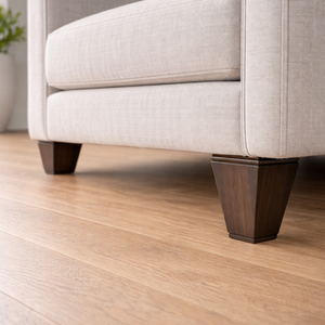 Decorative Square Tapered Wooden Furniture Legs Tiered Tall Sofa Feet Replacement for Luxury Couch Chair Cabinet Dresser - Product Image 1