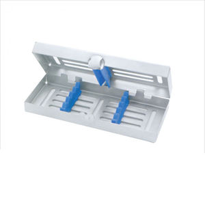 Plateau de service personnalisé en acier allemand pour instruments dentaires, cassette de stérilisation chirurgicale, plateau porte-instruments certifié CE par Grip Surgical - Product Image 3