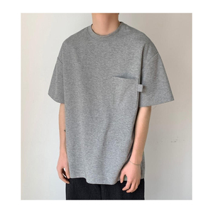 เสื้อยืดเทอร์รี่ผู้ชายคุณภาพดีเยี่ยม ระบายอากาศได้ดี แห้งเร็ว เป็นมิตรกับสิ่งแวดล้อม รับผลิตแบบ OEM สวมใส่สบาย ทอด้วยเทคนิคการถักทอที่ประณีต - Product Image 4