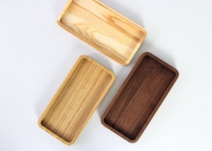 Bandeja Ovalada de Bambú y Madera al por Mayor para Decoración con Velas, Bandeja de Servicio para Hotel, Bandeja para Alimentos, Café y Té, Color Oscuro, de UO INDIA - Product Image 5