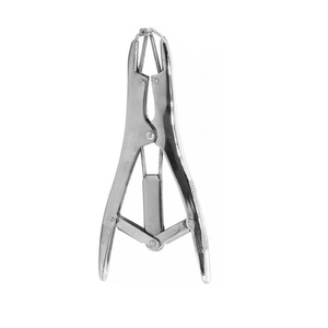 High Quality Reusable Stainless Steel Nasal <b>Ring</b> Applicator Pliers 16.5cm Veterinary Surgical Instrument for <b>Cats</b> - Product Image 4