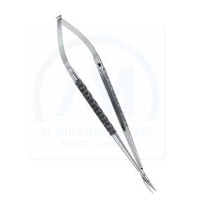 Tijeras Quirúrgicas Oftálmicas de Acero Inoxidable AL MIDA, Instrumentos de Cirugía Ocular de Precisión, Herramientas Oftálmicas Médicas con Certificación CE - Product Image 1