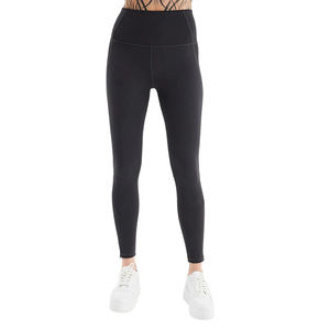 Promotion : Legging de sport pour femme taille haute, sans couture, moulant, longueur cheville, séchage rapide, extensible dans quatre directions, grande taille, élastique, couleur unie - Product Image 4