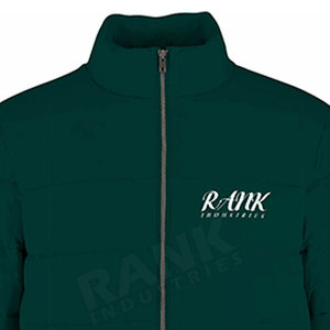 2026 Solid Color Casual Men Puffer Jacket Streetwear New Fashion Windproof Men Puffer Jacket - Product Image 3
