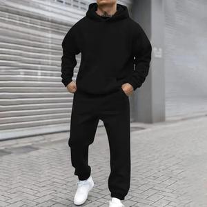 Conjunto Deportivo de 2 Piezas con Sudadera y Pantalones Acampanados, 100% Algodón, Unisex, con Estampado Digital Personalizado, Nueva Llegada en Oferta 2024 - Product Image 2