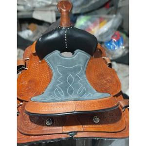 ขายการแสดงอานม้าหนังเทียมแบบตะวันตกพร้อมด้วยมือสีแทนดอลลาร์65บัตรเครดิตได้รับการยอมรับขนาด14 15 16 17 18 - Product Image 6