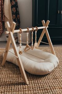 Juguetes de Madera Hechos a Mano para Bebés con Bordes Suaves para Juego Delicado, Actividades de Guardería y Aprendizaje Temprano - Product Image 5