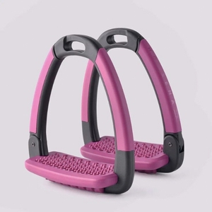 อานม้า PP สีแดงพร้อมพื้นผิวแบบมีลายสำหรับอุปกรณ์ขี่ม้า - Product Image 2