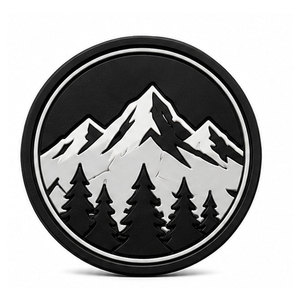 Écussons en caoutchouc PVC personnalisés professionnels, souples, flexibles, avec logo en relief, badges imperméables, étiquettes pour vêtements de sport, vente en gros. - Product Image 1