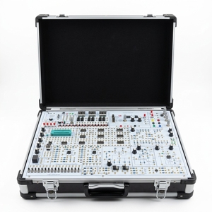 Caja de Experimentos de Circuitos Electrónicos Digitales y Analógicos Portátil, Equipo de Entrenamiento Educativo en Electricidad y Electrónica para Escuelas - Product Image 1