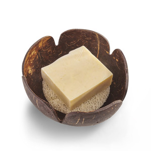 Juego de bandejas de lujo para jabón de coco con drenaje automático, bandeja para barra de champú, accesorios para baño y fregadero de cocina - Product Image 3