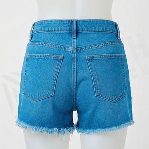 Shorts Vaqueros Casuales de Verano para Mujer, con Cierre de Cremallera, Rasgados, Largos hasta la Rodilla, de Primera Calidad, para Uso Diario (5)_1 - Product Image 2