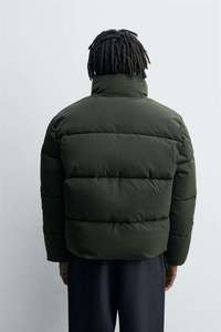 <b>Mens</b> Puffer Quilted Warm Lightweight Windproof Custom OEM Puffer Coat Outdoor Daily Wear High Quality Winter <b>Jacket</b> - Product Image 3