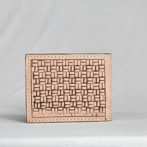 Cartera de Cuero Genuino Hecha a Mano con Grabado de Calavera de Toro, Estilo Vintage, Cierre Plegable, Cartera Corta para Uso Diario Masculino - Product Image 3