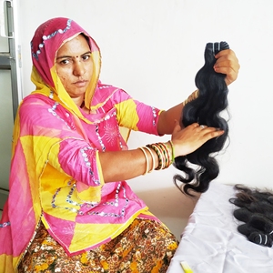 วิกผมมนุษย์สำหรับต่อผมมนุษย์วิกผมตรงตามธรรมชาติอินเดีย - Product Image 2