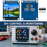 Module d'affichage LCD TFT 1,54 pouce ST7789 240x240 Écran carré couleur Interface SPI 4 fils 3V 5V pour électronique DIY